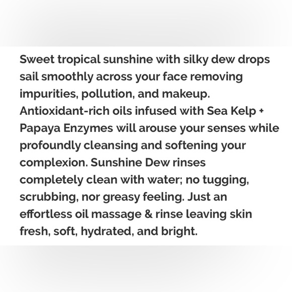 Earth Harbor Sunshine Dew Antioxidant Cleansing Oil - Picture 4 of 8